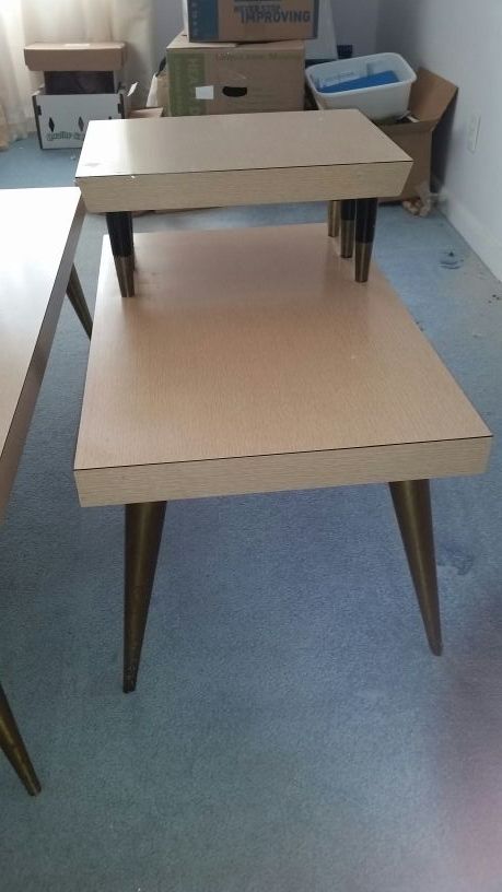 Vintage living room tables