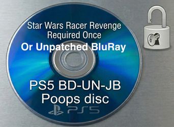 PS5 BD-UN-JB Poops/Jailbreak Disc
