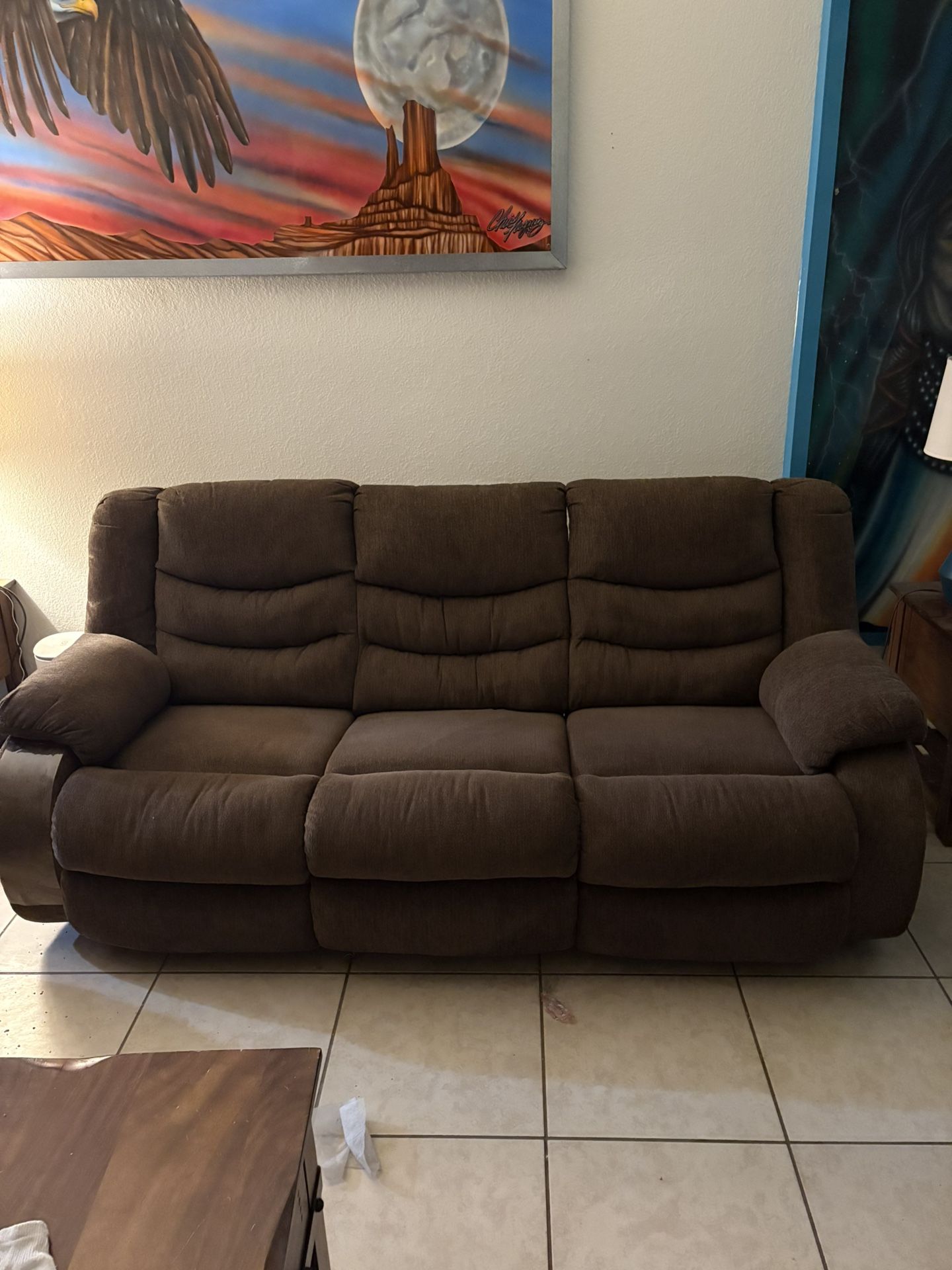 Ashley Reclining Sofa And Love Seat