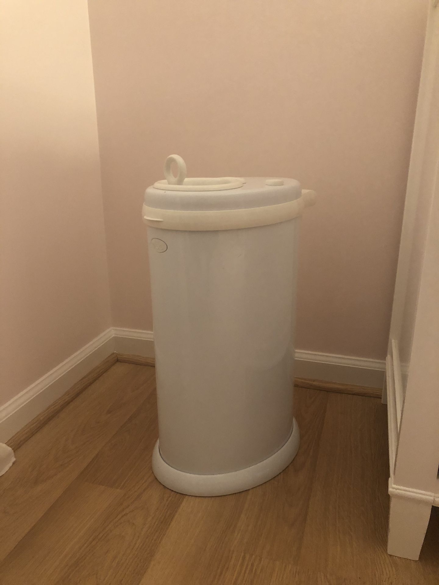 White Ubbi Diaper Pail