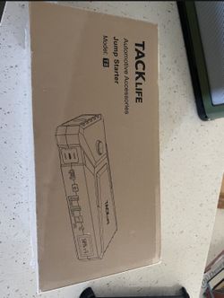 Tacklife - Jump Starter - New 