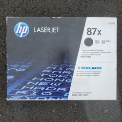 Genuine HP 87X CF287X Black Toner High Yield NEW Sealed
