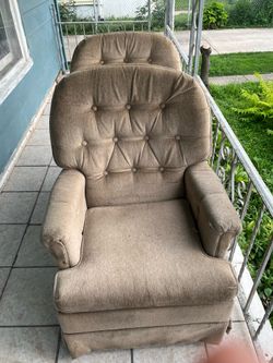 Two individual couches
