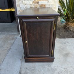 Mid 20th Century Lane Cabinet With Magazine Rack