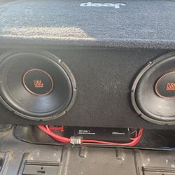 2 Jbl 12in  And Box