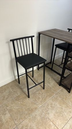 Two chair high top table