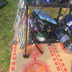 Vintage Buck Compound With 6 Angry Sticks