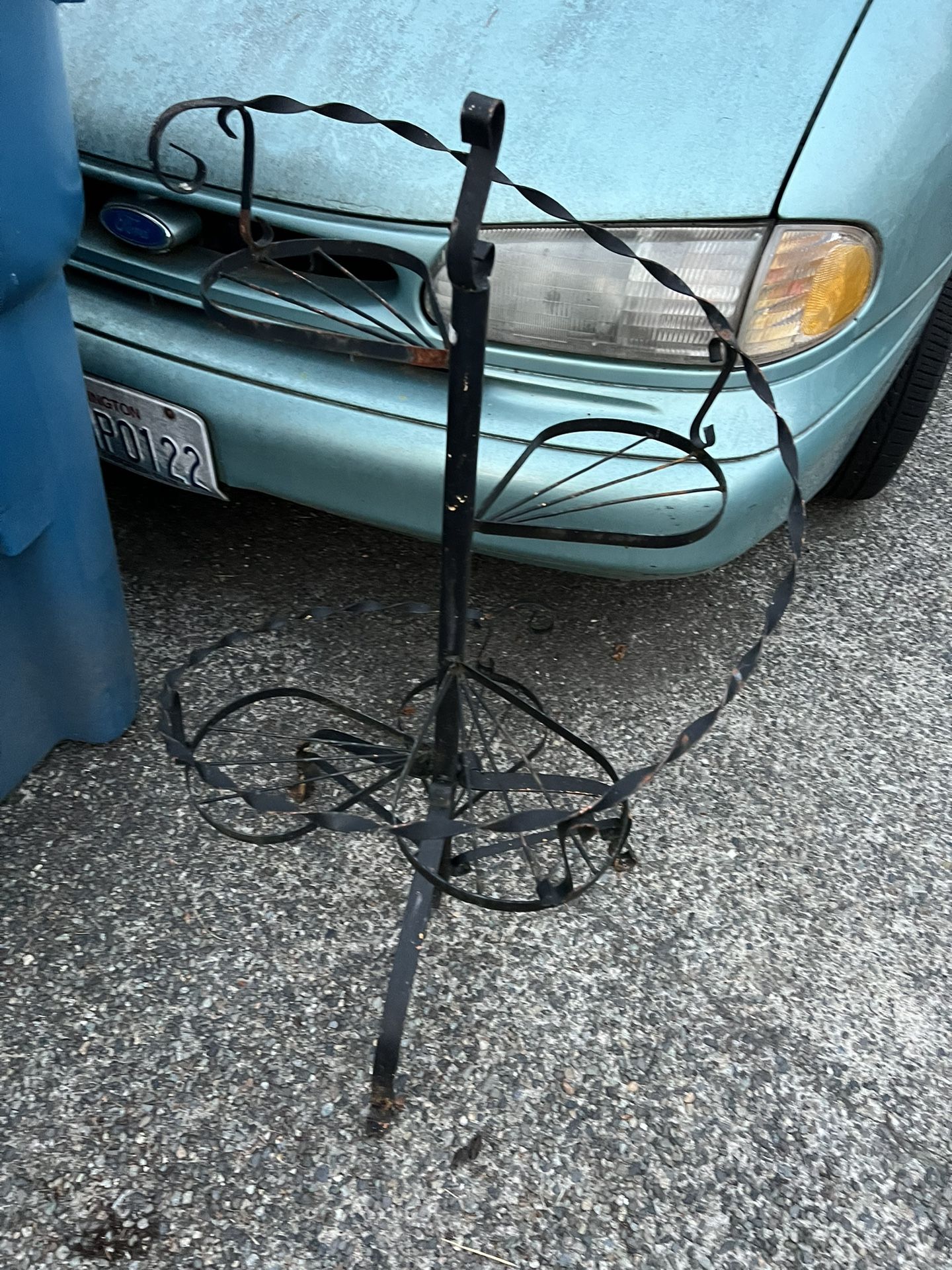 Wrought Iron Plant Stand