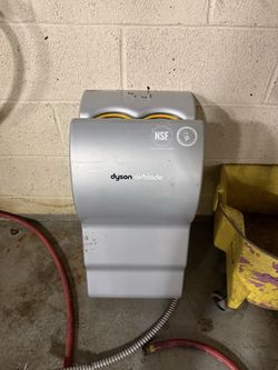 Hand dryer- Dyson air blade