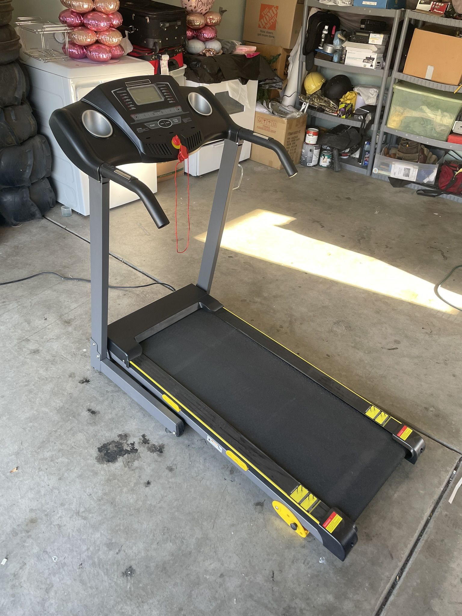 compact running treadmill 