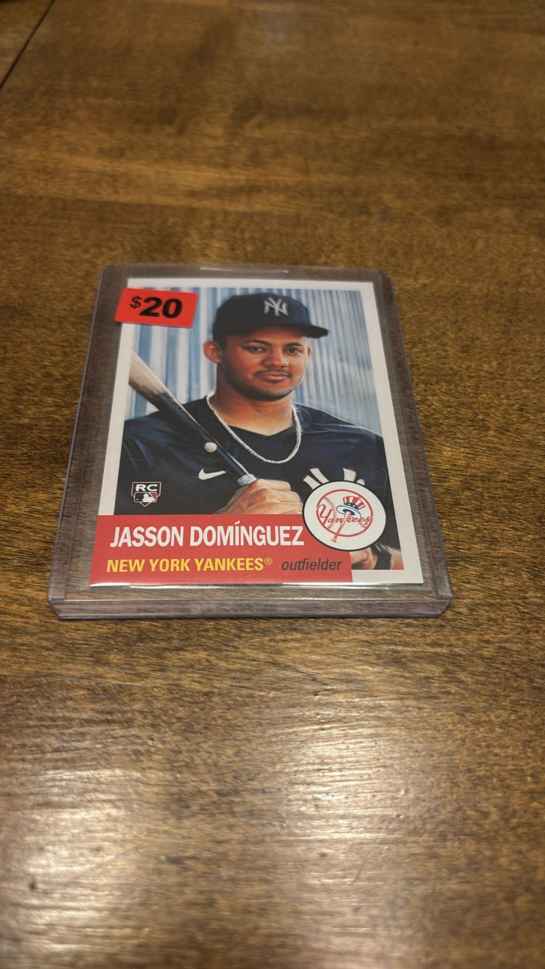 New York Yankees Jasson Dominguez 2024 Topps Living Set
