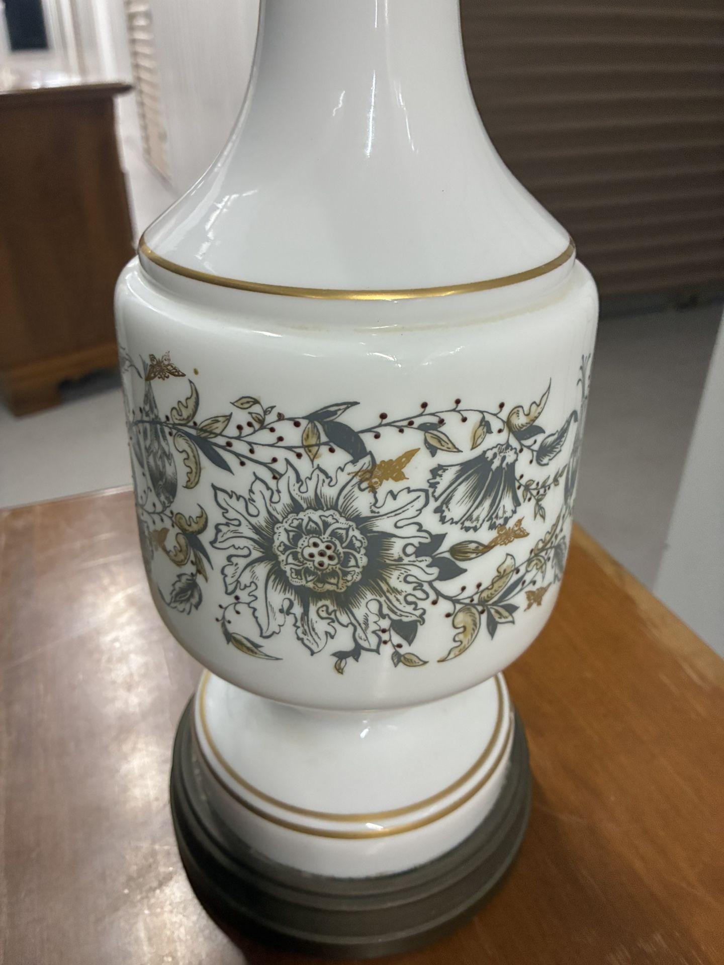 Antique lamps set of two
