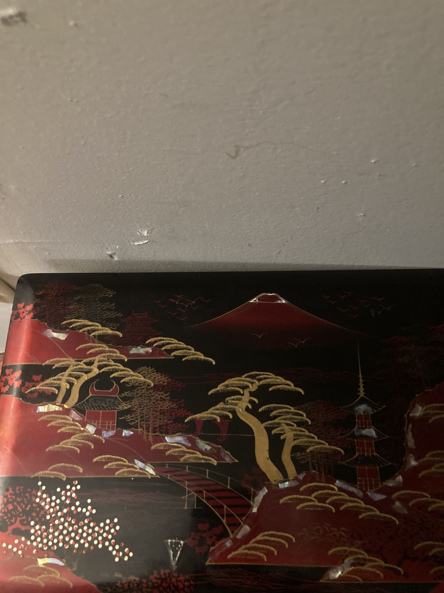 Vintage Japanese Made Jewelry Box