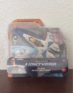 Matel Disney Pixar Lightyear Xl-15 & Buzz Lightyear Hyper Speed Series New $10