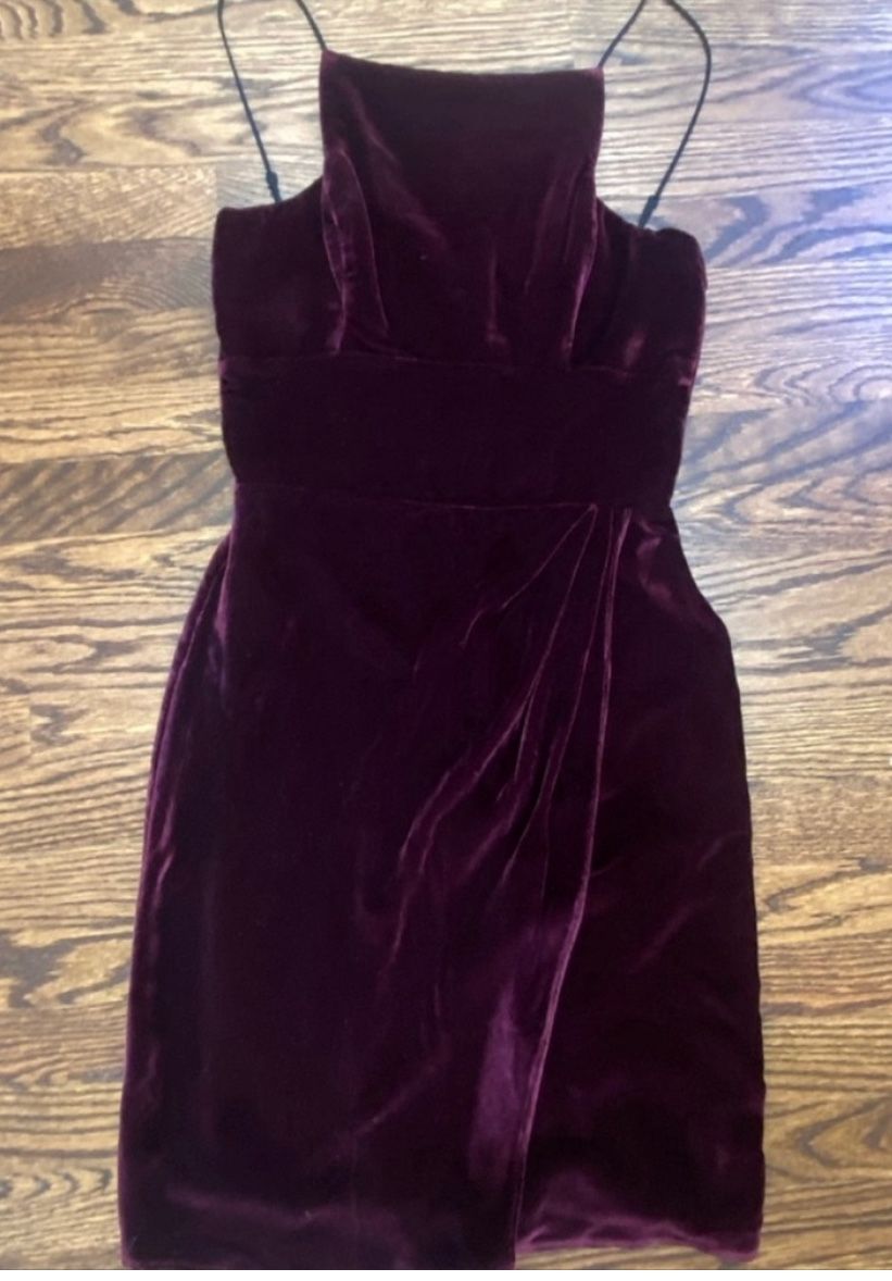 Reformation Velvet Dress