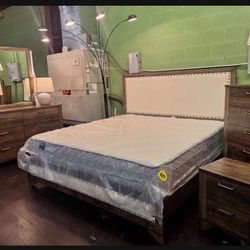 NEW BEDROOM FURNITURE SET -  MATTRESS SECTIONAL SOFA AND MORE 