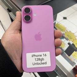 iPhone 16 128GB Unlocked Cash Or $50 Down