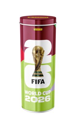 Panini FIFA World Cup Sticker Tin + Album 🏆