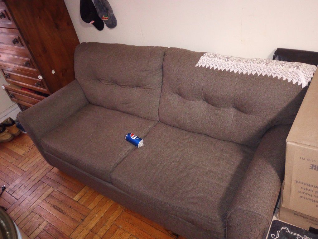 Large Couch With Cot Bed!