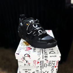 Dolce & Gabbana Portofino Sneaker (Black)