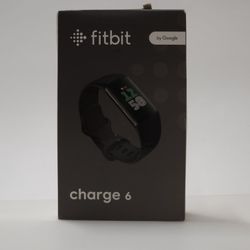 New Fitbit Charge 6 Fitness Tracker with GPS-Black