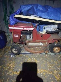 1969 Toro Riding Mower