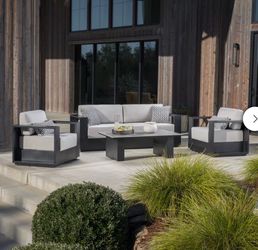 SunVilla Aldous 4-piece Outdoor Patio Seating Set