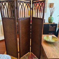 Bamboo Room Divider screen