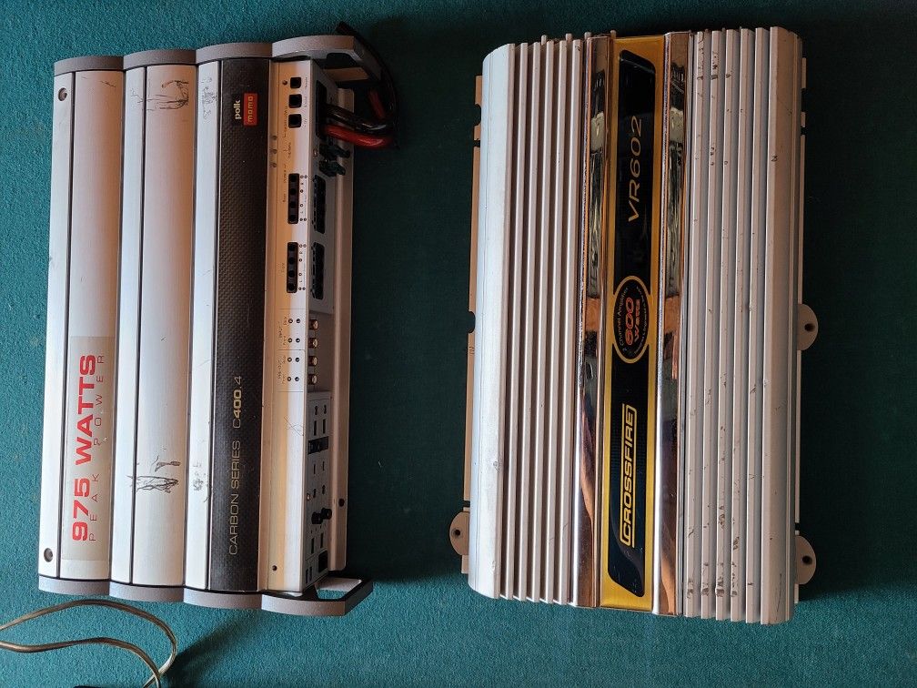 Amps & Crossover