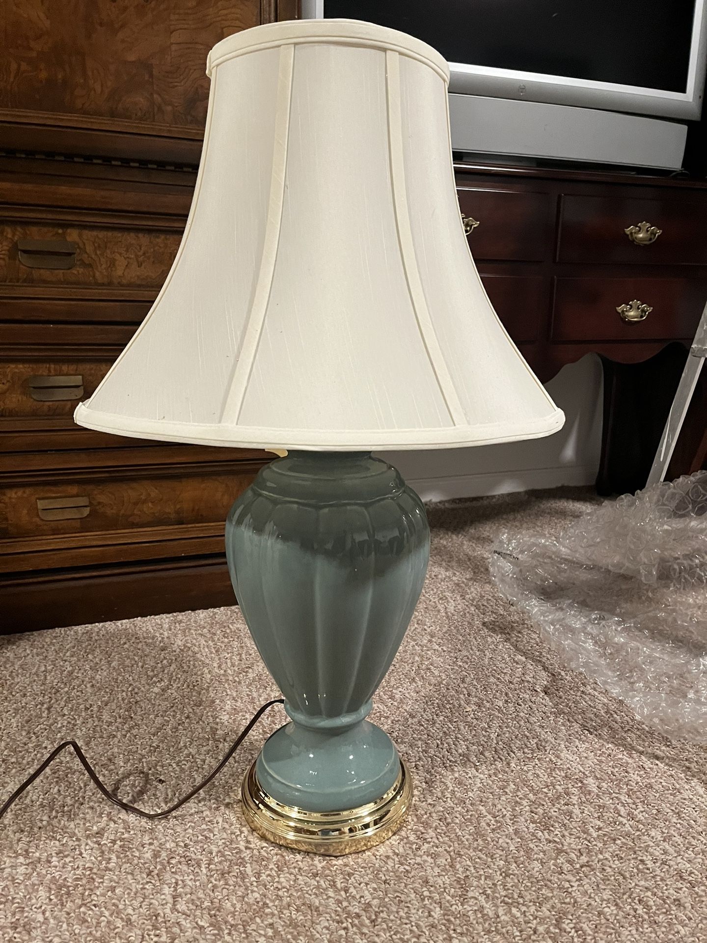 Light Green Ceramic Lamp