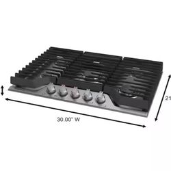Cooktop Stainless Gas 120 Day Warranty 
