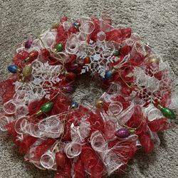 NEW - Handmade Christmas Wreath 
