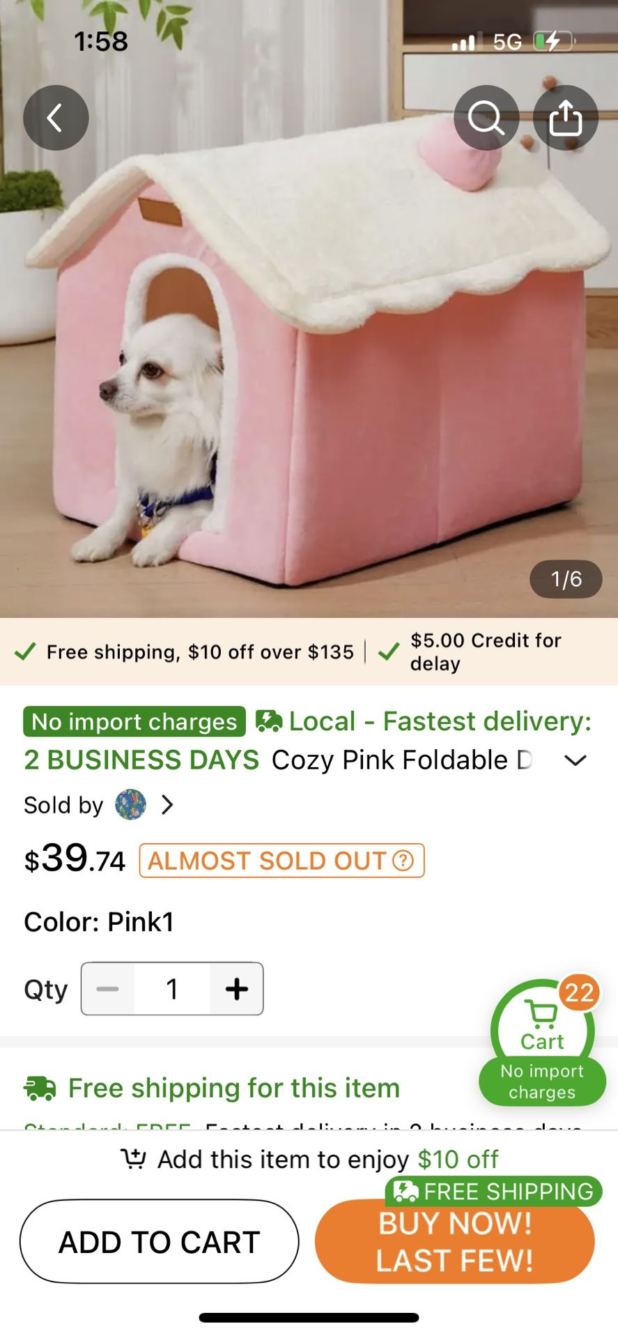 Small Dog/Cat House