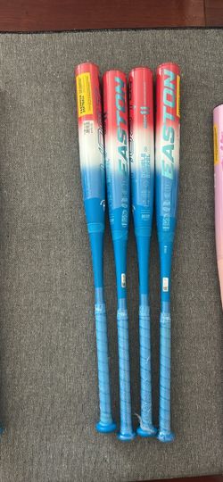 Easton Double Barrel Baseball Bats – Lot of 4