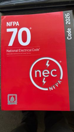 Nec 2026 new