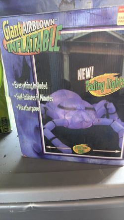 Giant Airblown spider inflatable decoration