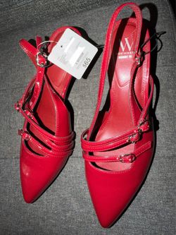 Womens Red Worthington Shoes 👠 Size 8 M