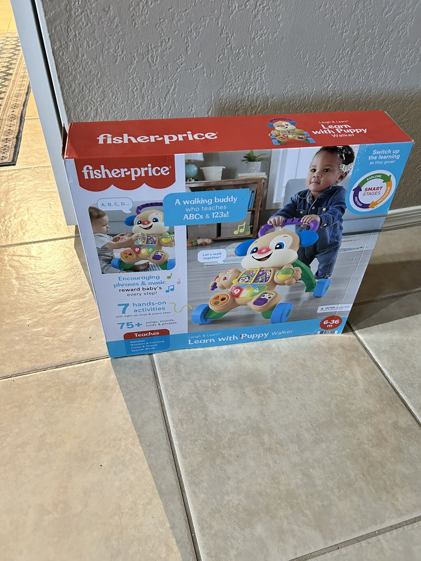 Fisher Price Learn With Puppy Walker