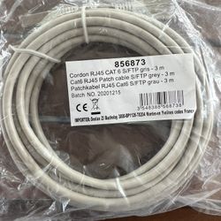 Cat6 RJ45 Patch Cable - new