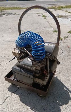 Air Compressor With Cart