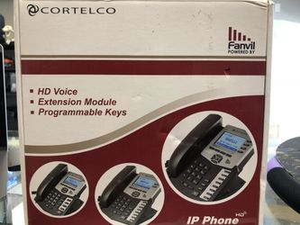 Cortelco ITT-C60 Executive IP Phone with Large LCD