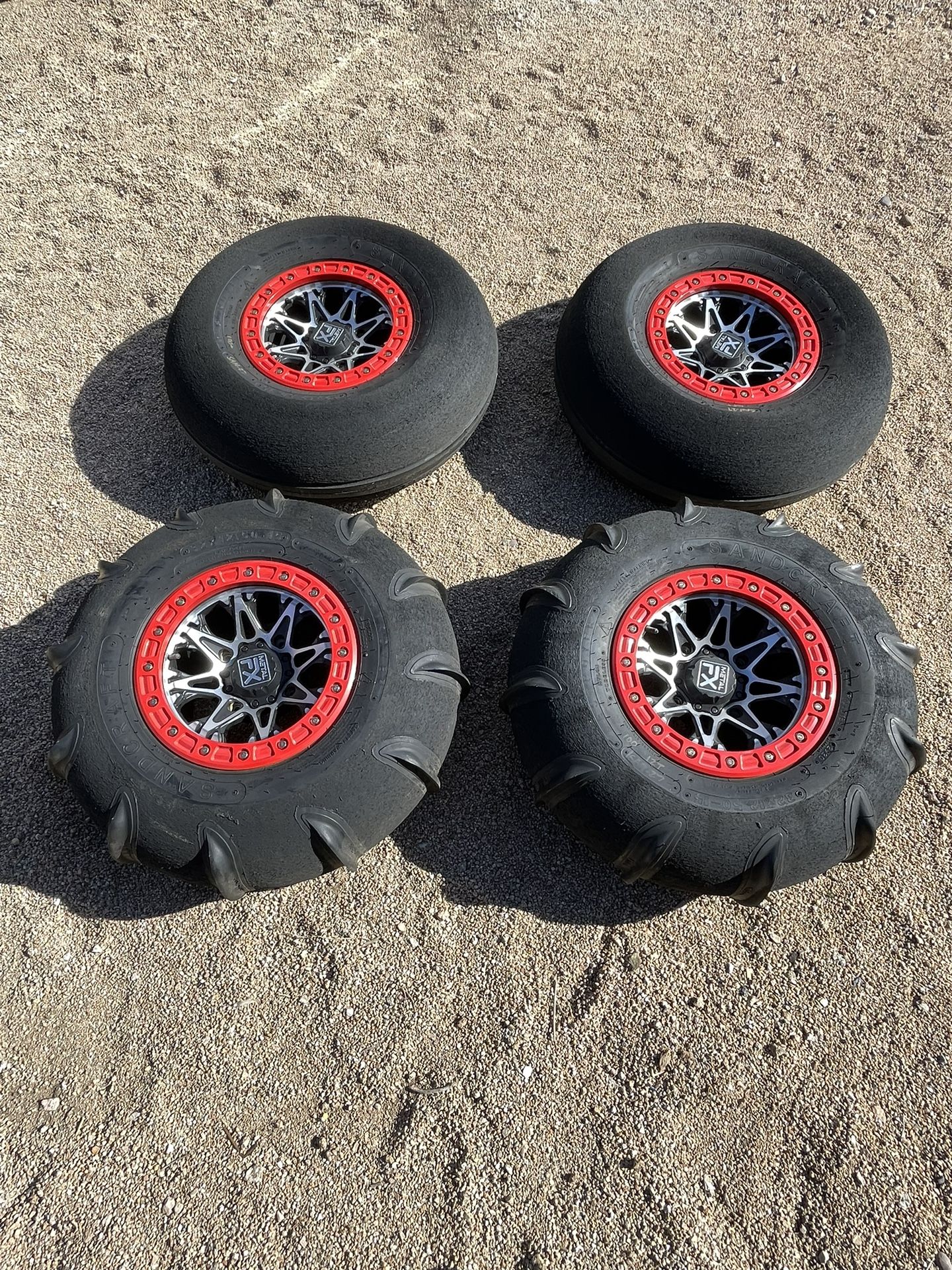 Polaris RZR Turbo S Dynamix Sandcraft Paddle Tires