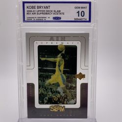 Kobe Bryant 2000 U.D. Slam Air Supremacy GEM MINT