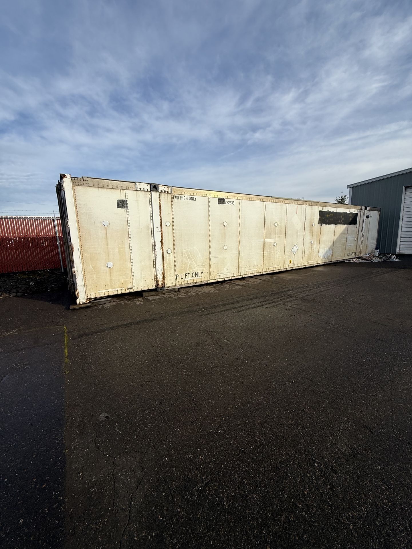 40 ft dry container