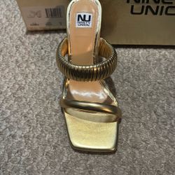 Gold heels From Nordstrom 