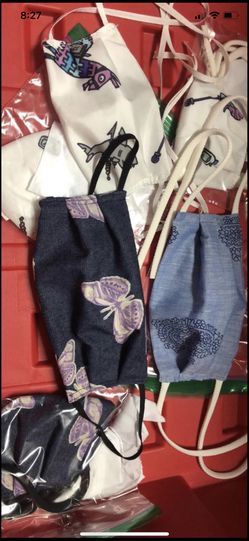 Face cover adjustable height built in pocket For filters