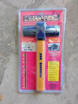 Anti Theft steering wheel  lock