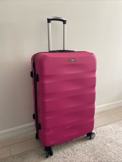Suitcase on wheels