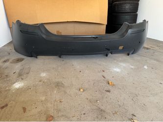 F10 M5 Rear Bumper Frozen Black Paint