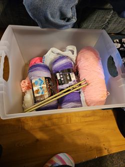 Knitting Yarn Different Colors